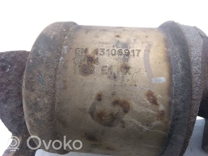 Opel Combo C Catalyst/FAP/DPF particulate filter GM13106917