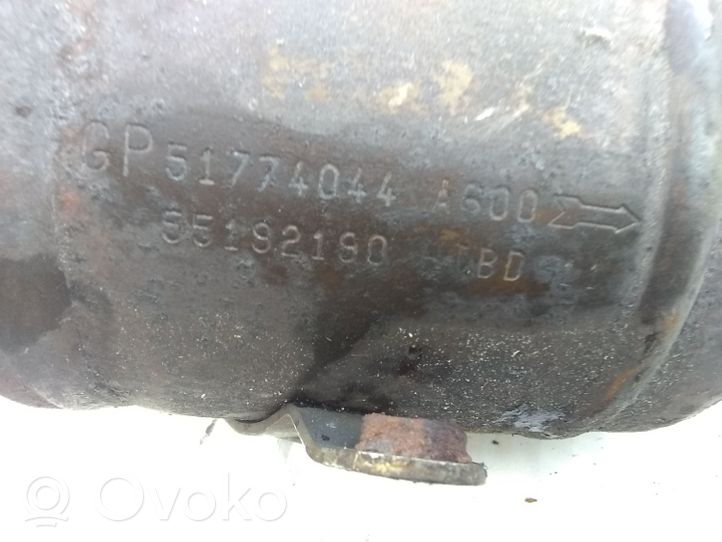 Alfa Romeo GT Filtr cząstek stałych Katalizator / FAP / DPF GP51774044A600