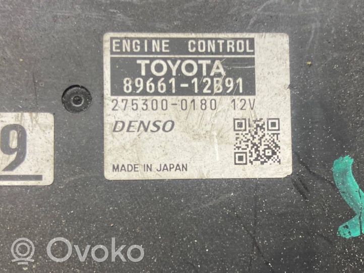 Toyota Auris 150 Calculateur moteur ECU 8966112B91