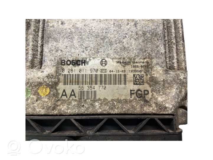 Saab 9-3 Ver2 Calculateur moteur ECU 55354770