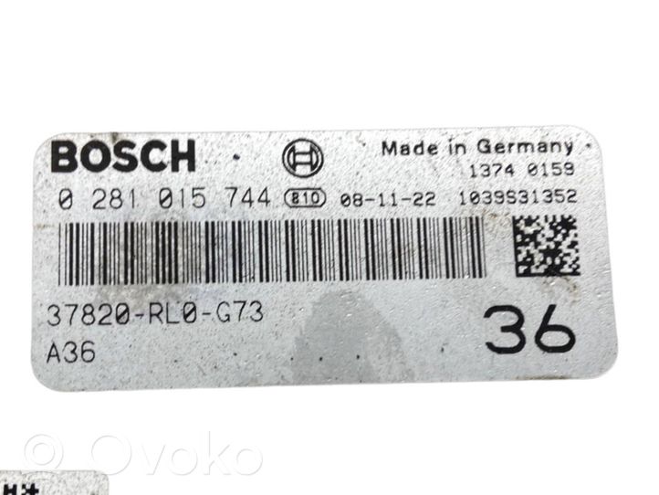 Honda Accord Sterownik / Moduł ECU 37820RL0G73