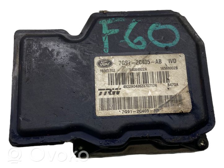 Ford Mondeo MK IV Bomba de ABS 7G912C405AB