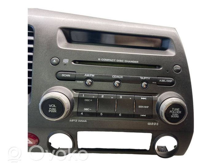 Honda Civic Radio/CD/DVD/GPS-pääyksikkö 39100SNAG620M1