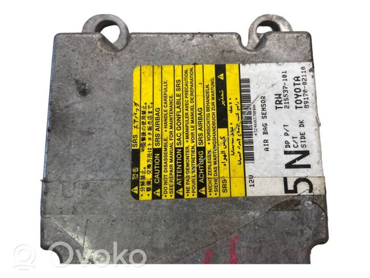 Toyota Auris 150 Module de contrôle airbag 8917002110