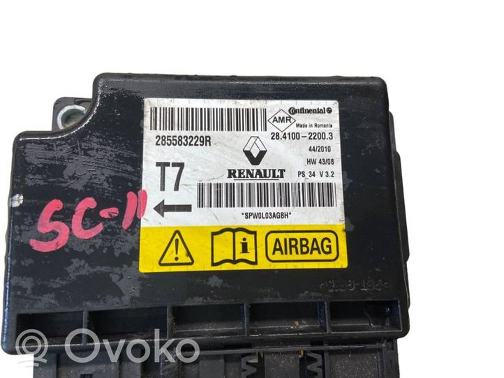 Renault Scenic III -  Grand scenic III Module de contrôle airbag 285583229R