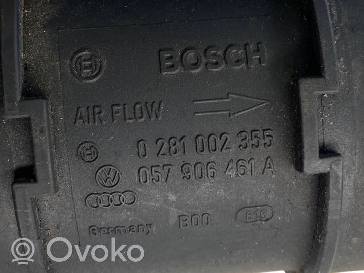 Audi A2 Przepływomierz masowy powietrza MAF 0281002355