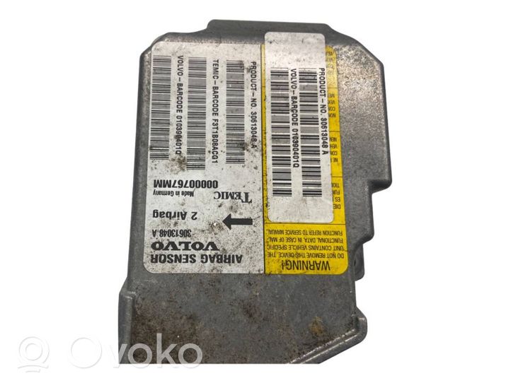 Volvo S40, V40 Module de contrôle airbag 30613048