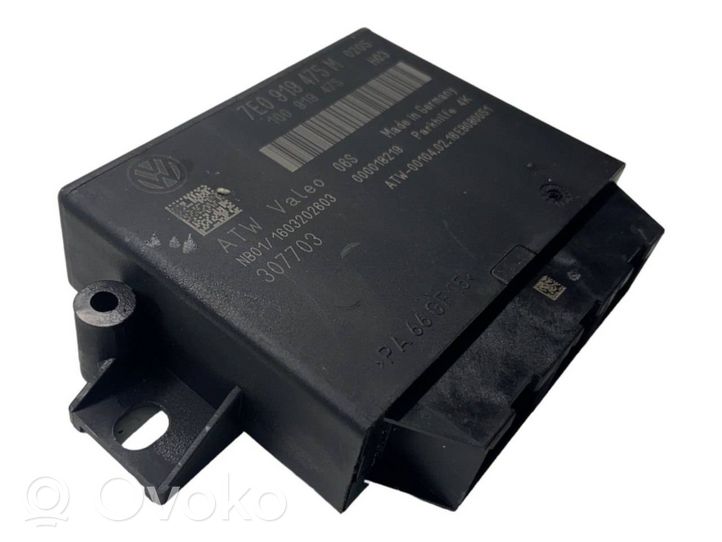 Volkswagen Transporter - Caravelle T6 Parking PDC control unit/module 7E0919475M