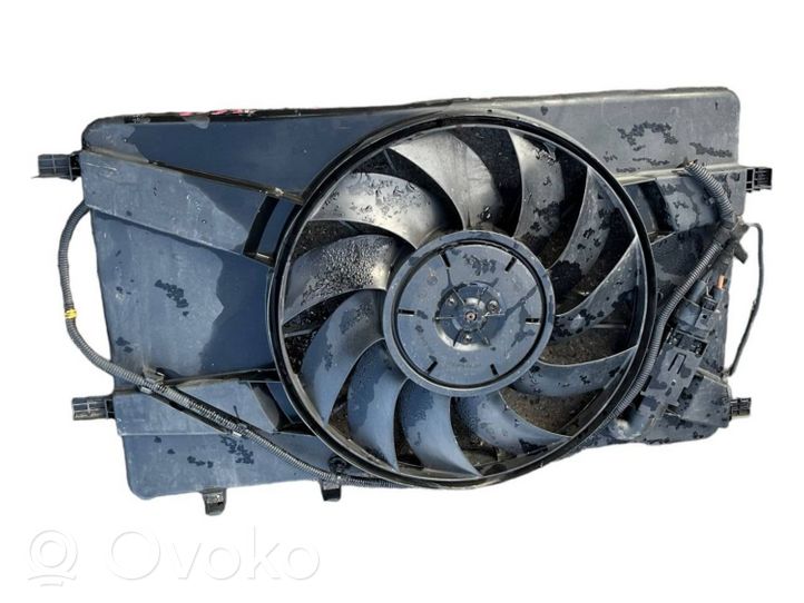 Opel Zafira C Electric radiator cooling fan 13338841