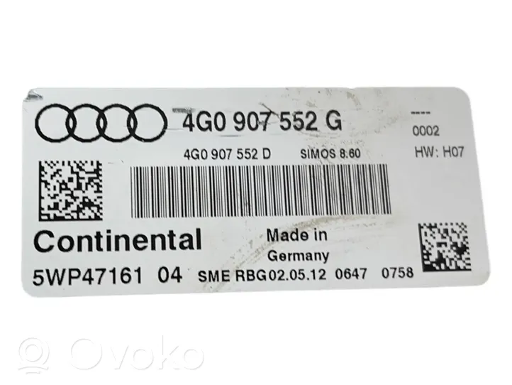 Audi A6 C7 Variklio valdymo blokas 4G0907552G