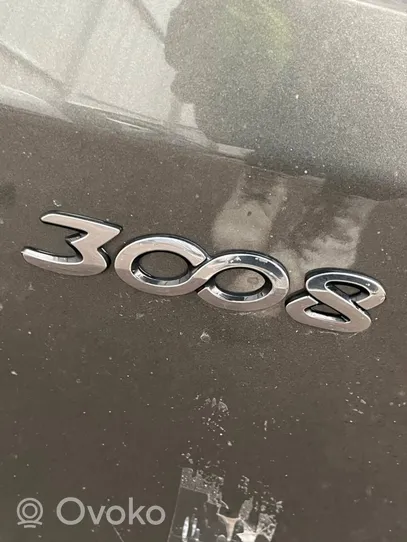 Peugeot 3008 II Couvercle de coffre 