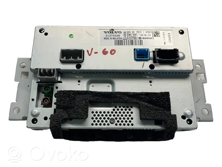 Volvo V60 Monitori/näyttö/pieni näyttö 31374998