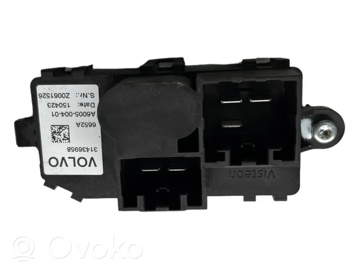 Volvo V40 Résistance moteur de ventilateur de chauffage 31436958