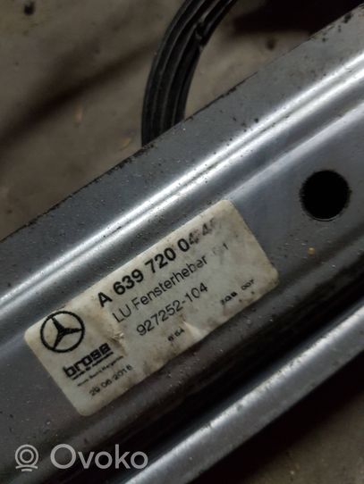 Mercedes-Benz Vito Viano W639 Regulador de puerta trasera con motor A6397200446