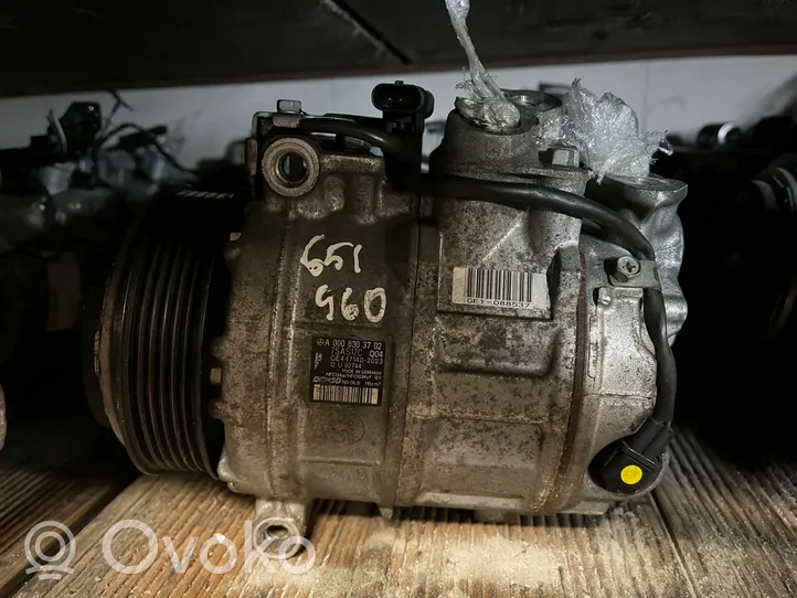 Mercedes-Benz S W222 Compressore aria condizionata (A/C) (pompa) A0008303702