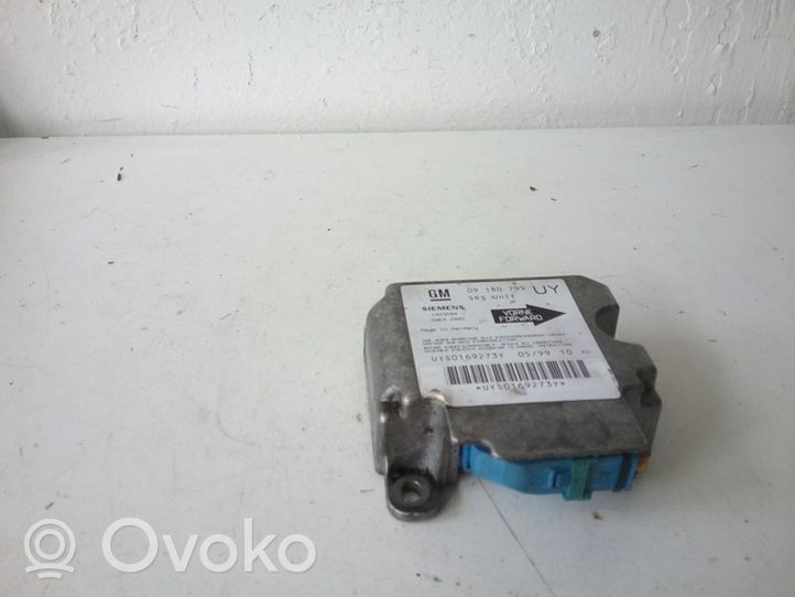 Opel Astra G Centralina/modulo airbag 09180799