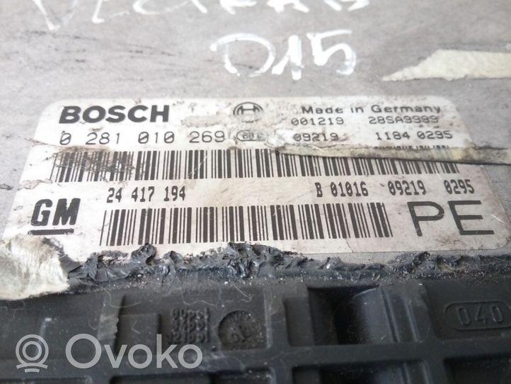 Opel Vectra B Calculateur moteur ECU 24417194