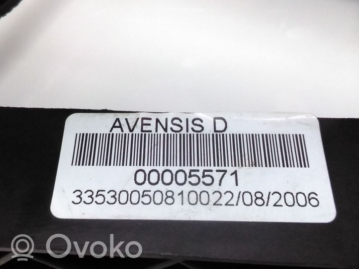 Toyota Avensis T250 Ātrumu pārslēgšanas mehānisms (kulise) (salonā) 00005571