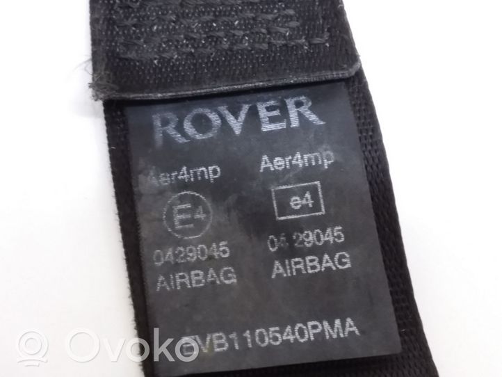 Rover 25 Pas bezpieczeństwa fotela przedniego EVB110540PMA