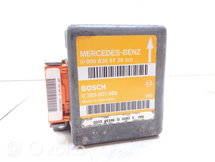 Mercedes-Benz E W210 Oro pagalvių valdymo blokas 0008209726