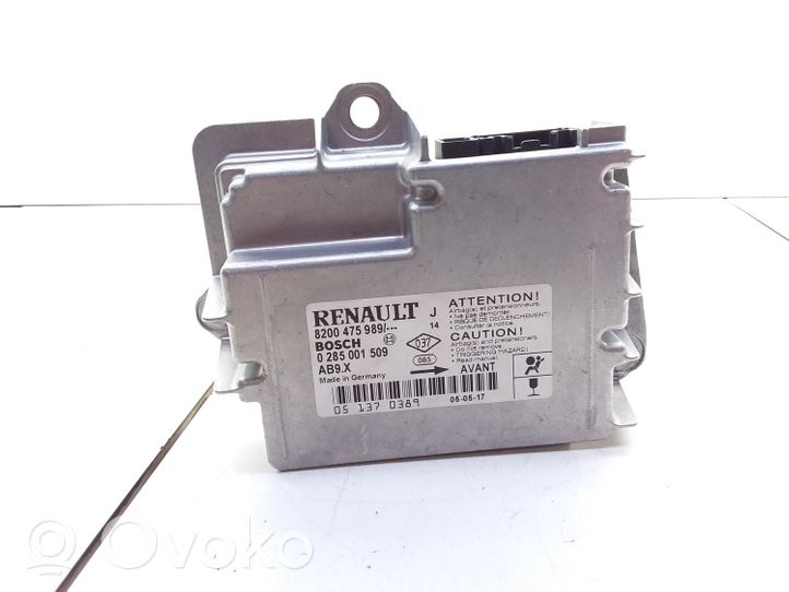 Renault Modus Oro pagalvių valdymo blokas 8200475989