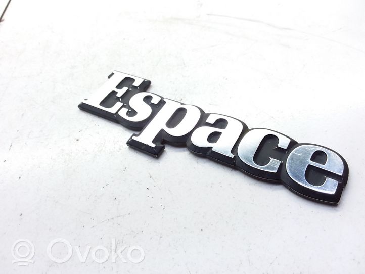 Renault Espace II Logo, emblème de fabricant 