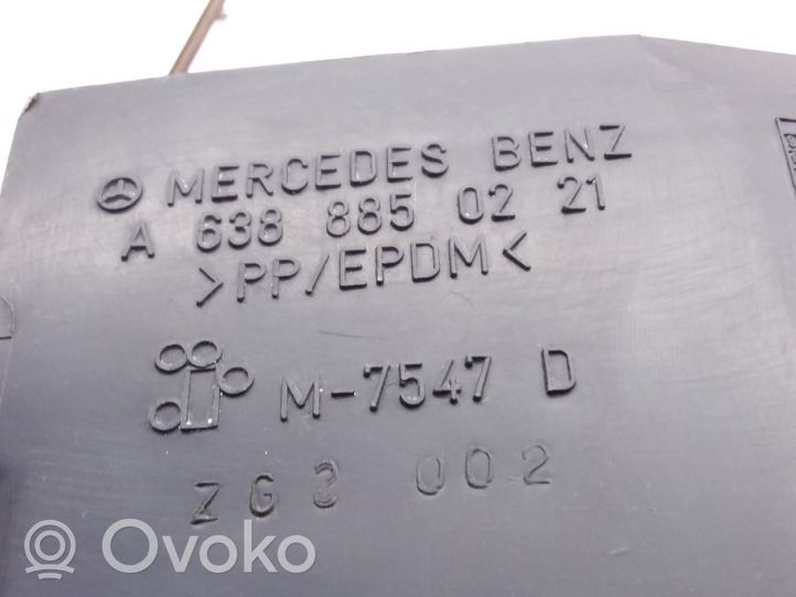 Mercedes-Benz Vito Viano W638 Support de pare-chocs arrière A6388850221