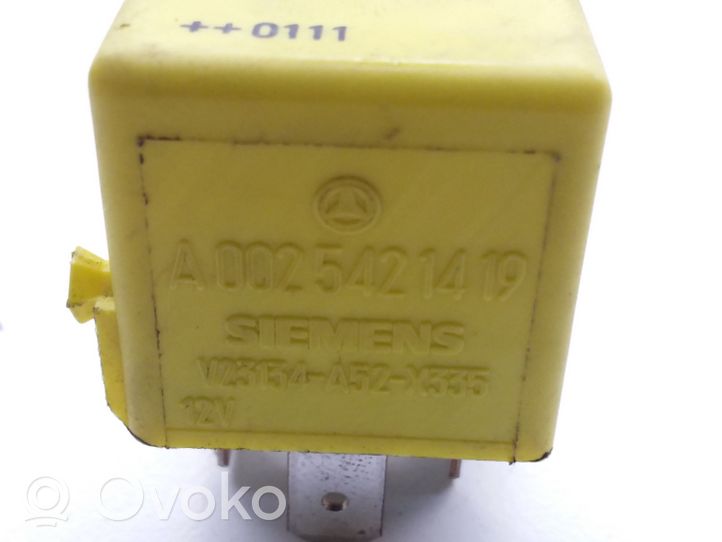 Mercedes-Benz A W168 Sterownik świateł awaryjnych A0025421419