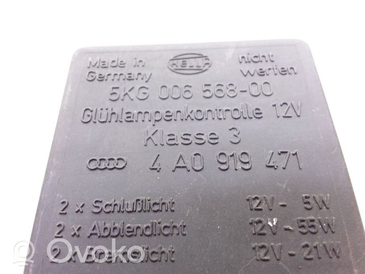 Audi A8 S8 D2 4D Relè lampeggiatore d'emergenza 5KG00656800