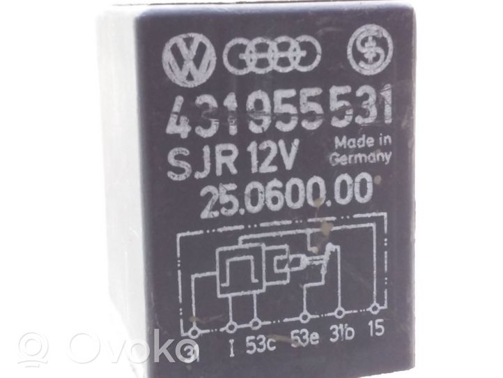 Audi 80 90 B3 Hazard warning light relay 431955531