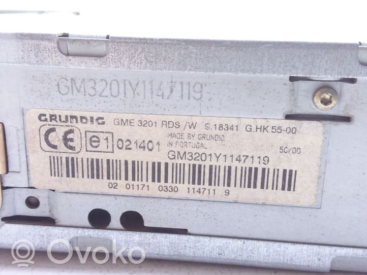 Opel Movano A Radio / CD/DVD atskaņotājs / navigācija 0201171