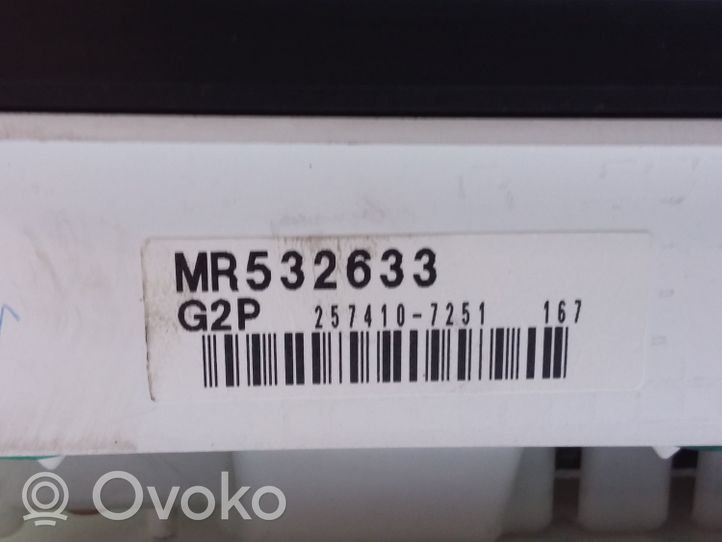 Mitsubishi Galant Tachimetro (quadro strumenti) MR532633