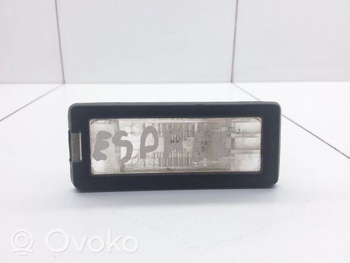 Renault Espace -  Grand espace IV Lampa oświetlenia tylnej tablicy rejestracyjnej 8200013577F