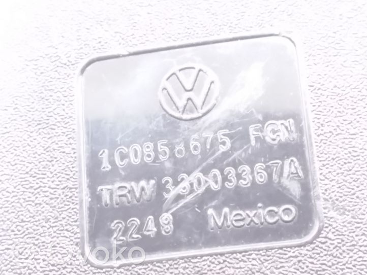 Volkswagen New Beetle Hebilla del cinturón de seguridad trasero 1C0858675