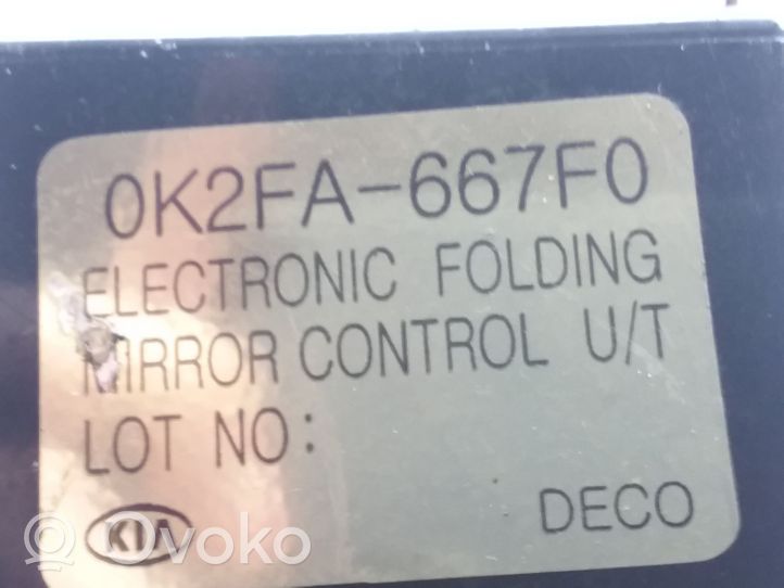 KIA Carens I Autres dispositifs 0K2FA667F0