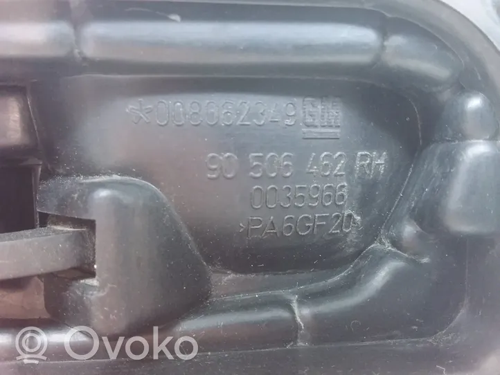 Opel Corsa B Galinė atidarymo rankenėlė vidinė 90506462