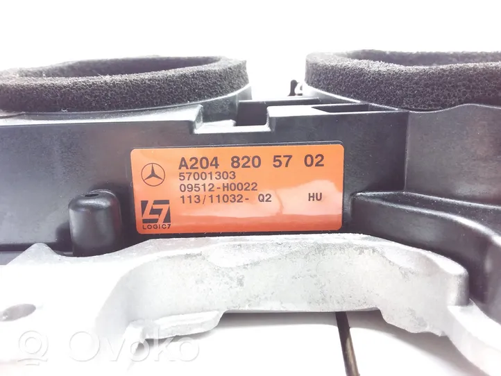 Mercedes-Benz C W204 Zestaw audio A2048205702
