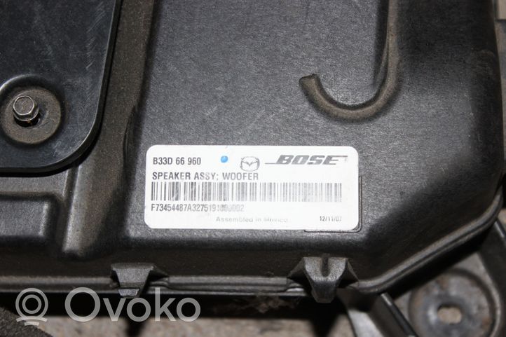 Mazda 3 I Enceinte subwoofer B33D66960