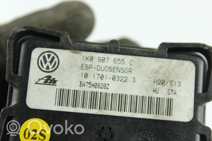 Volkswagen Jetta V ESP acceleration yaw rate sensor 1K0907655C