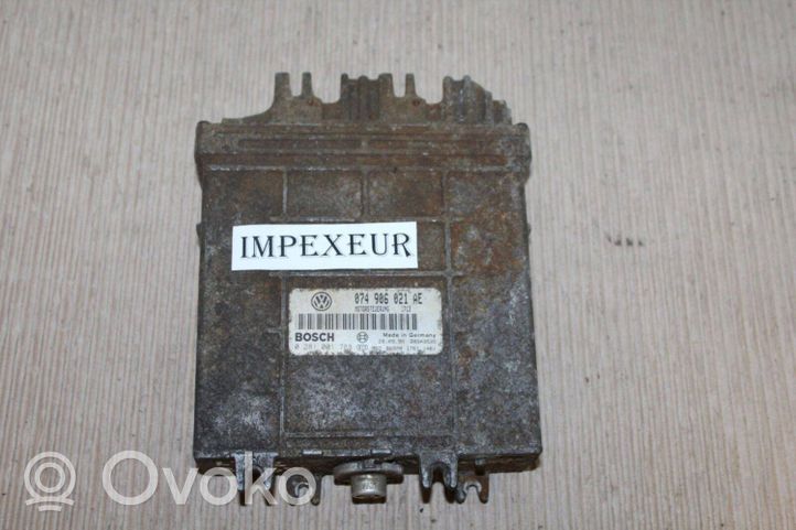 Volkswagen II LT Sterownik / Moduł ECU 074906021AE