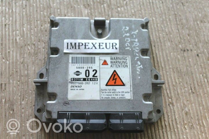 Nissan X-Trail T30 Sterownik / Moduł ECU B371MEQ44B