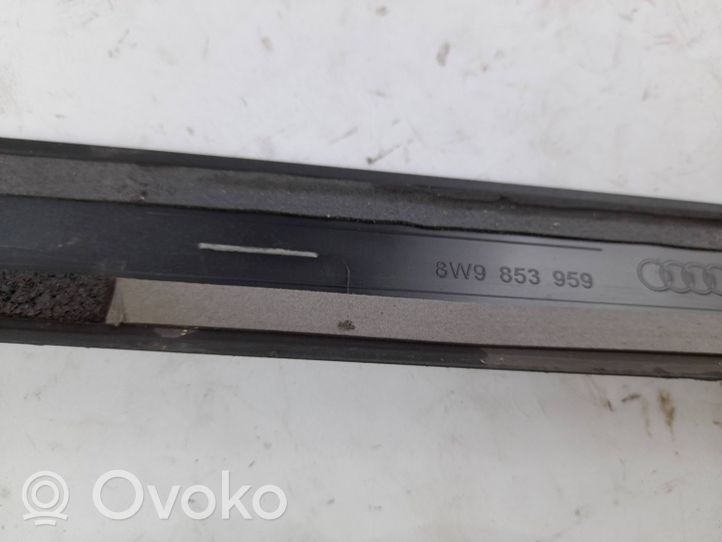 Audi A4 S4 B9 Rivestimento portiera posteriore (modanatura) 8w9853959