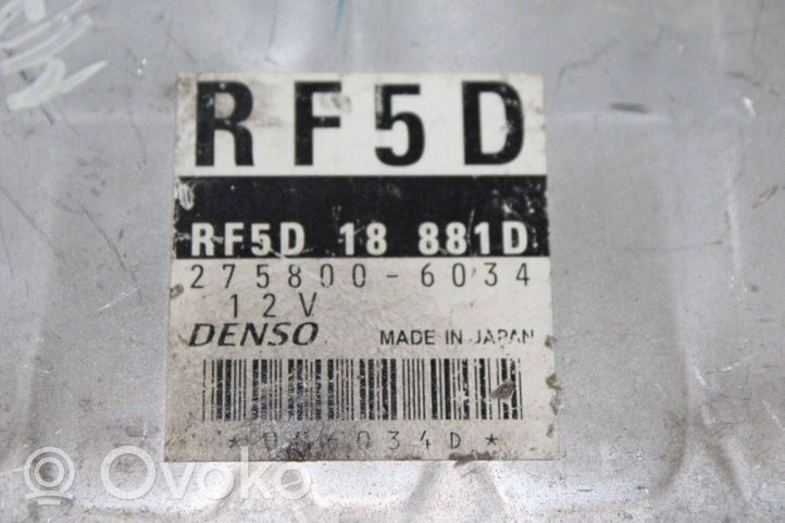 Mazda 6 Calculateur moteur ECU RF5D18881D