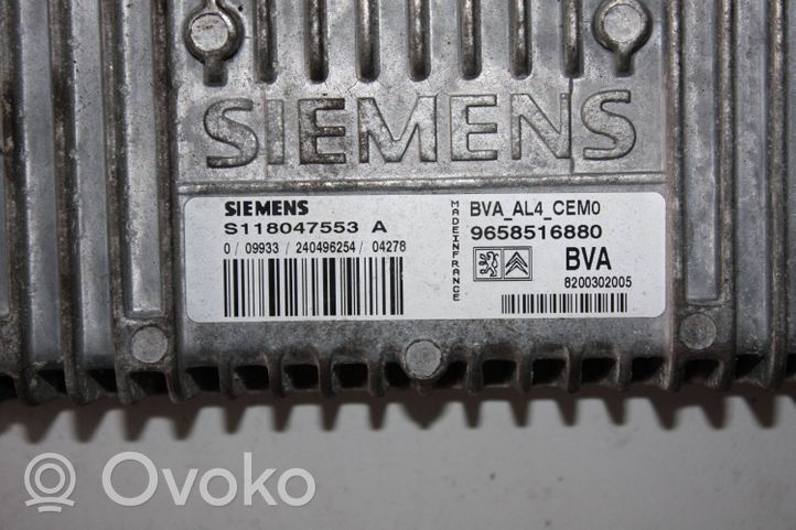 Citroen Xsara Picasso Module de contrôle de boîte de vitesses ECU 9658516880