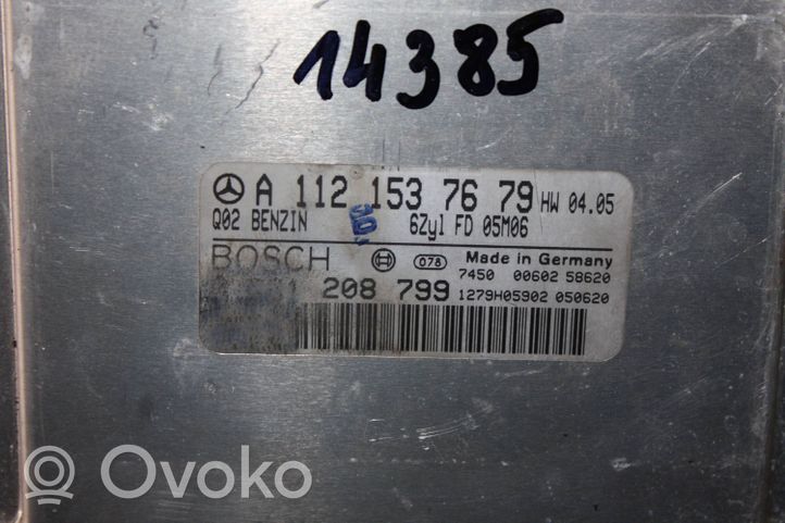 Mercedes-Benz SL R230 Sterownik / Moduł ECU A1121537679