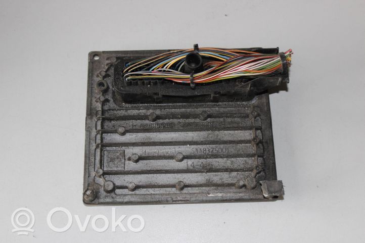 Ford Fiesta Komputer / Sterownik ECU i komplet kluczy 6S6112A650FH