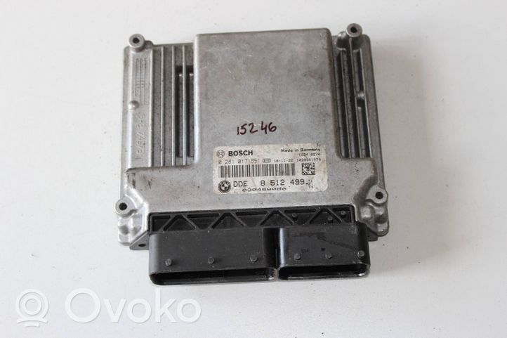 BMW X1 E84 Calculateur moteur ECU 8512499