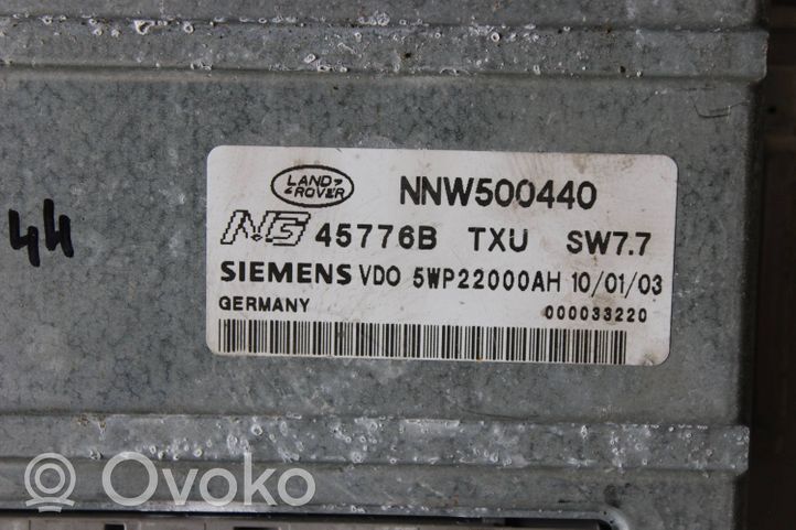 Land Rover Range Rover L322 Centralina scatola del differenziale NNW500440