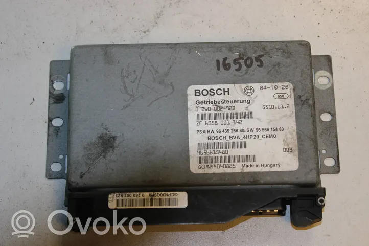 Peugeot 607 Module de contrôle de boîte de vitesses ECU 9643926680