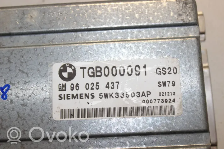 Land Rover Range Rover L322 Module de contrôle de boîte de vitesses ECU TGB000091